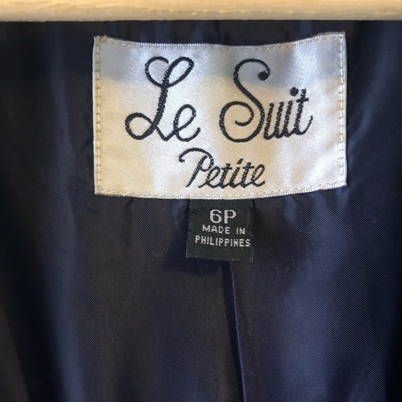 VINTAGE le suit petite blazer - Picture 2 of 4